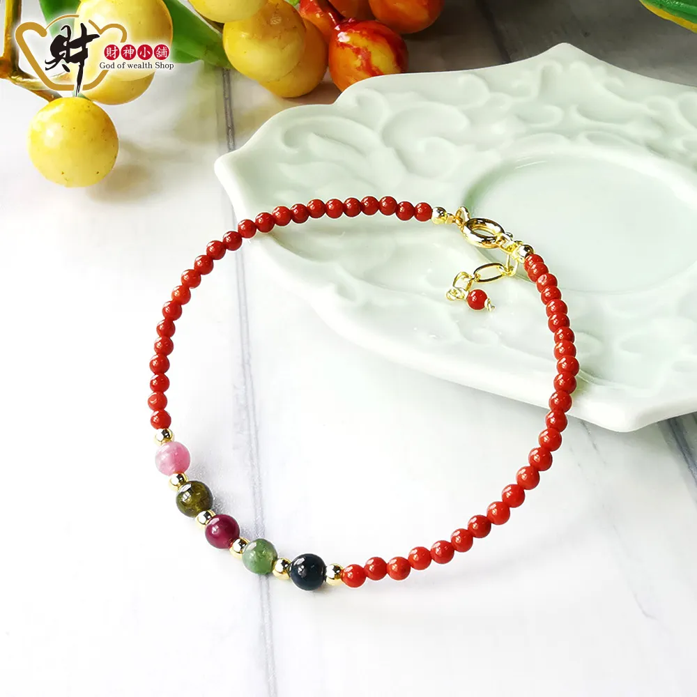 財神小舖【SLN-2603-9】簡約經典-碧璽手鍊3mm/切面 歷史價格詳細信息