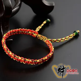 財神小舖【SL9209】手工(姻緣紅)五色線手鍊《含開光》 歷史價格詳細信息