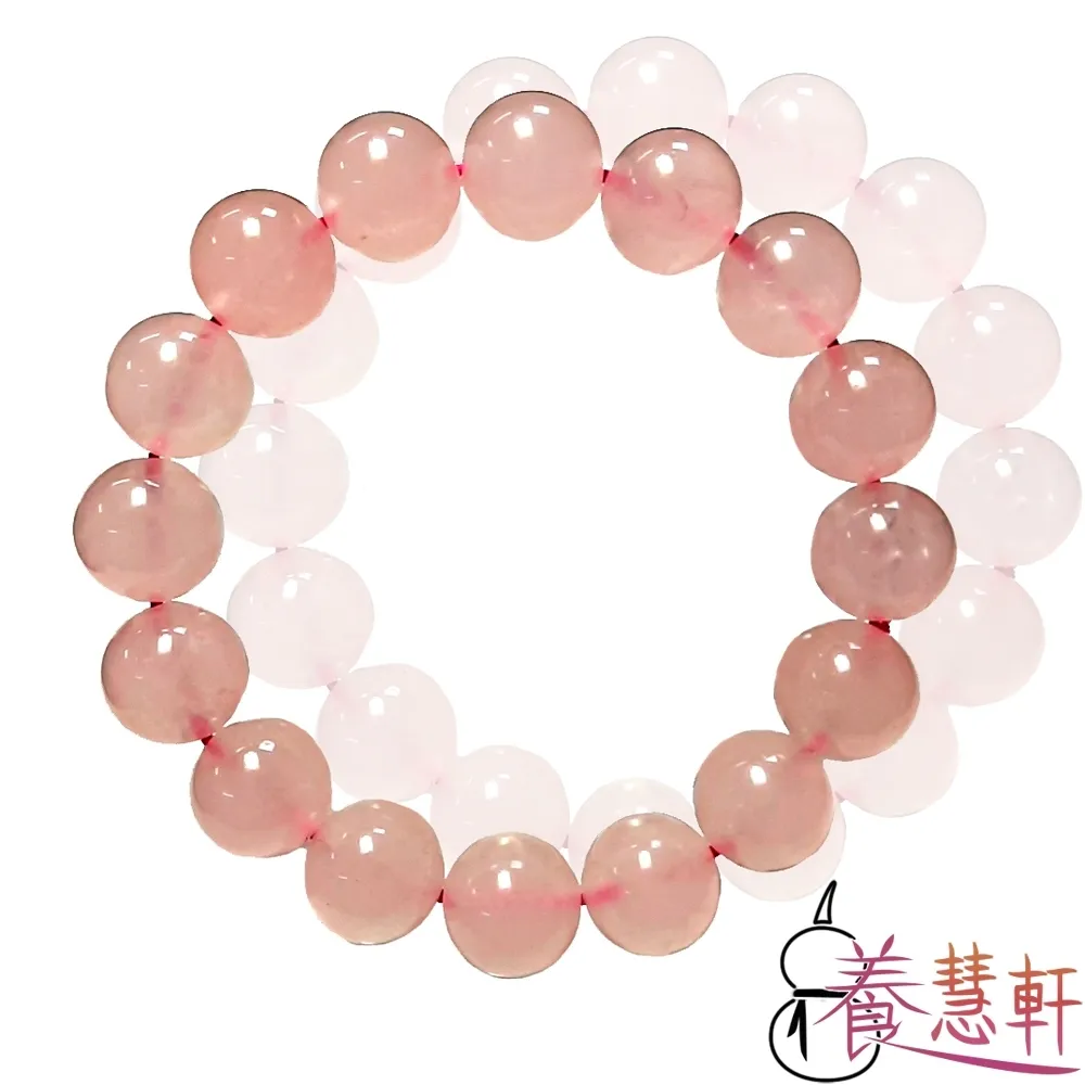 養慧軒 天然粉晶 琉璃 綠松 三寶圓珠手鍊(直徑10mm) 歷史價格詳細信息