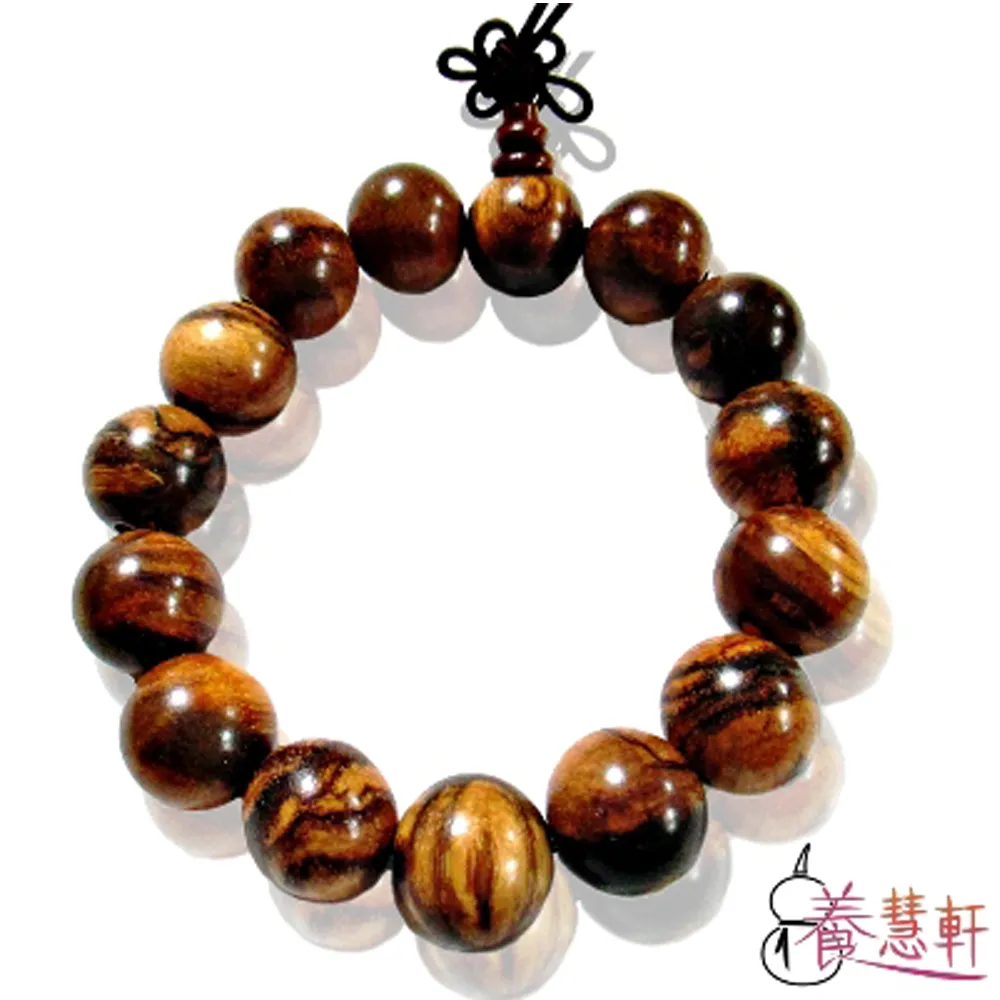 【養慧軒】天然花奇楠 木質佛珠/手鍊(15mm) 歷史價格詳細信息