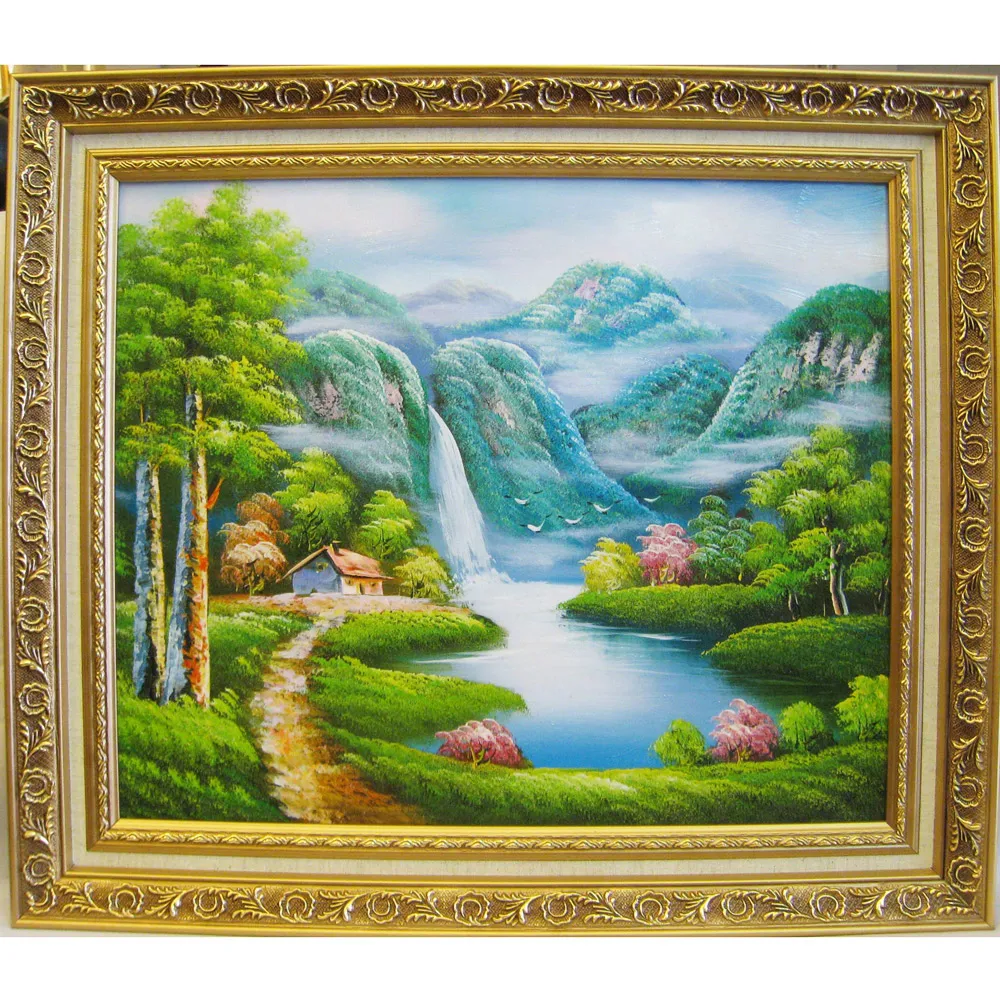 開運化煞【*山水畫*山水圖】50x40cm 歷史價格詳細信息
