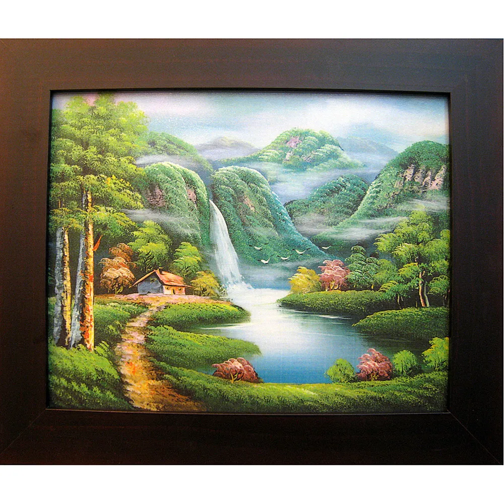 開運化煞【*山水畫*山水圖】50x40cm 歷史價格詳細信息