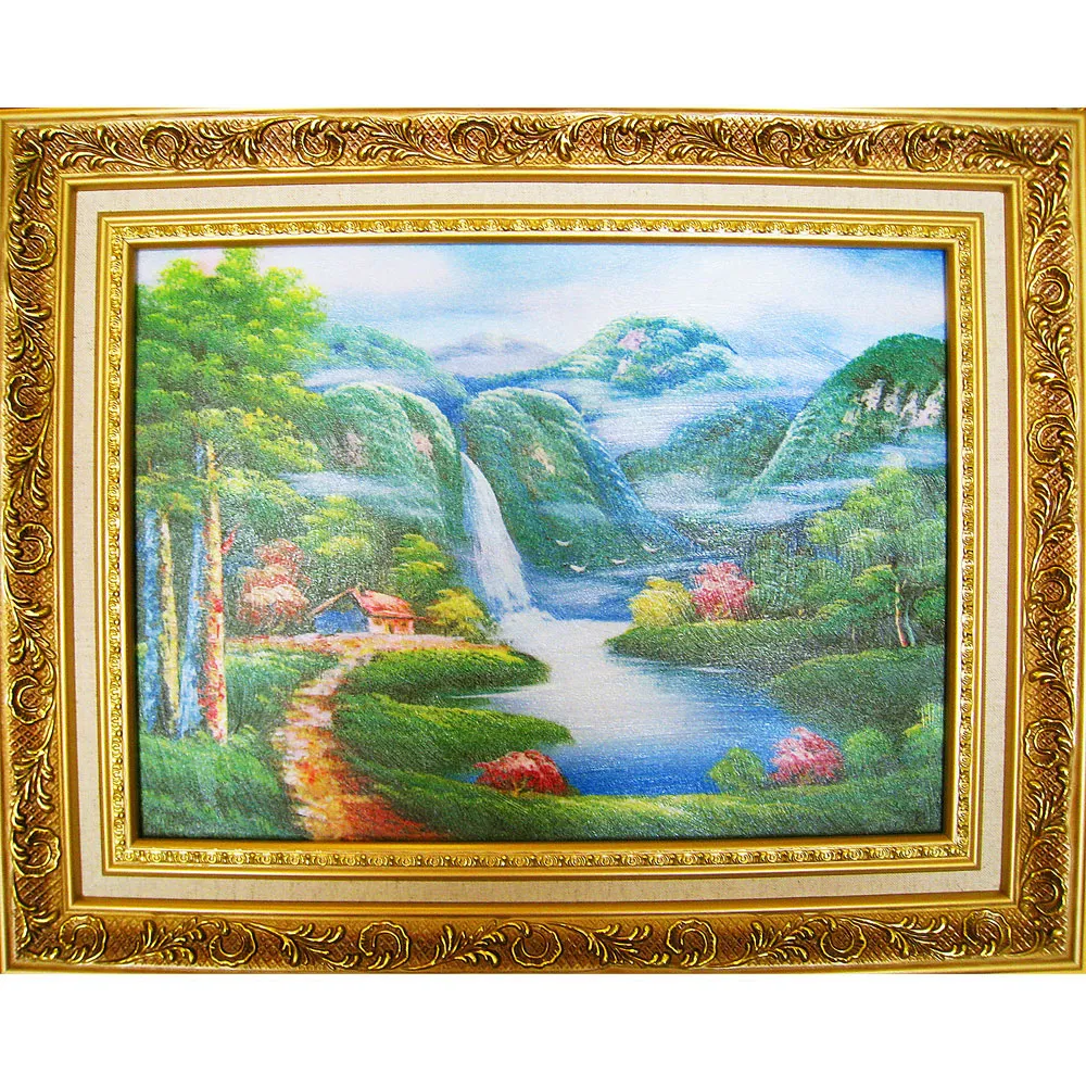 開運化煞【*山水畫*山水圖】50x40cm 歷史價格詳細信息