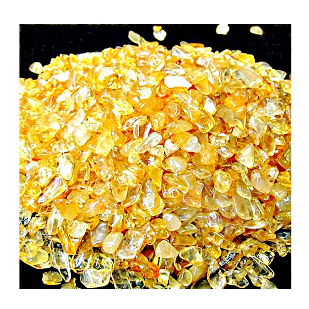 【紅運當家】清透黃招財黃水晶碎石 (淨重1公斤．粗顆粒) 歷史價格詳細信息