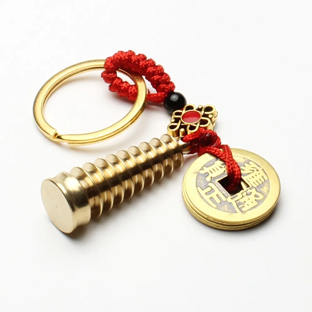 【開運工場】銅鑄生肖三合六合圓滿吊飾鑰匙圈(12生肖任選) 歷史價格詳細信息