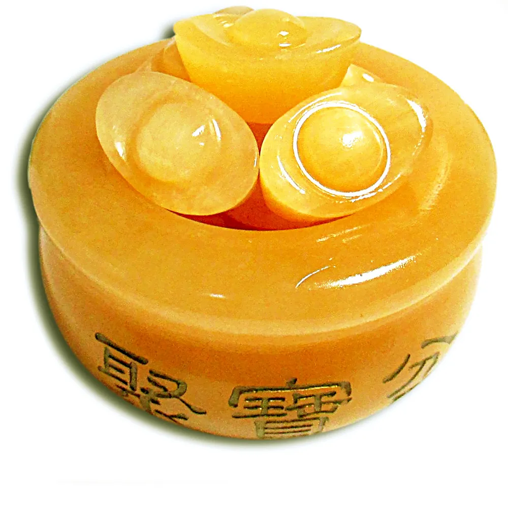 黃玉元寶聚寶盆 + 貔貅 + 黃水晶 (6顆) 財源廣進 財庫滿盈 歷史價格詳細信息