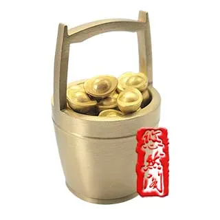 純銅斗五谷豐登雜糧擺件糧倉金簍全銅缸升子喬遷新居聚寶盆特價 歷史價格詳細信息