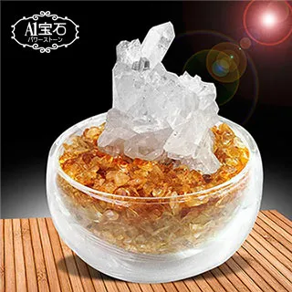 【A1寶石】財轉運白水晶簇-五行水晶聚寶盆(含開光加持) 歷史價格詳細信息