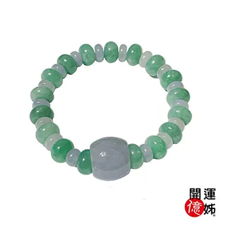 #翡翠手鐲天然緬甸冰果綠圓條手鐲 和田玉 玉石 文玩 -5606 歷史價格詳細信息