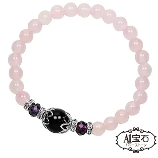 『晶鑽水晶』黑曜石手鍊**108顆提珠*6mm念珠4A特級**質感超優**送禮佳品! 歷史價格詳細信息