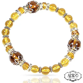 【A1寶石】晶鑽青晶石雙色手鍊-招財開運保平安放鬆平衡情緒(贈白水晶淨化碎石) 歷史價格詳細信息