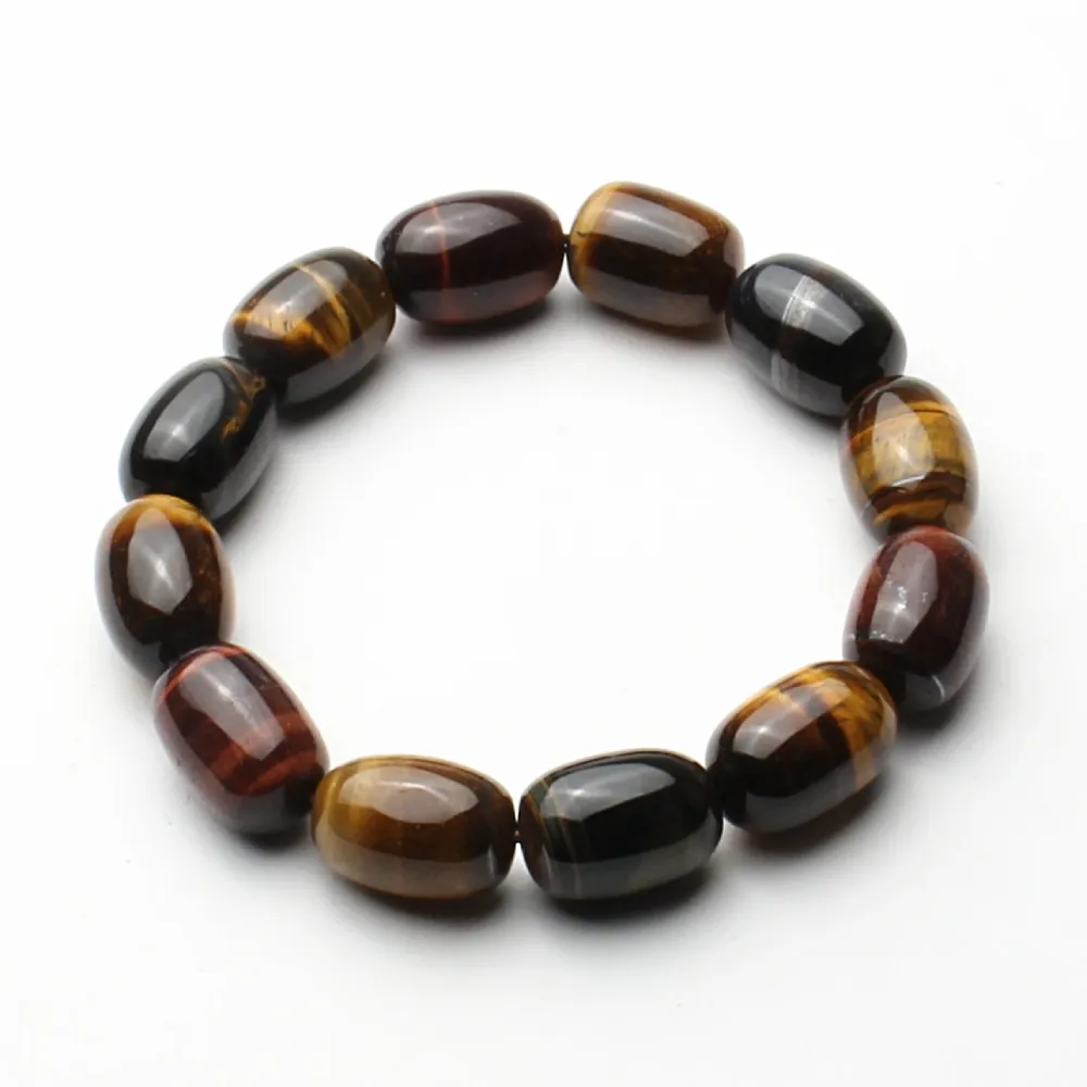 虎眼石三面財神招財珠手串佛珠缺土補土五行平安手錬男女款吉祥物 歷史價格詳細信息