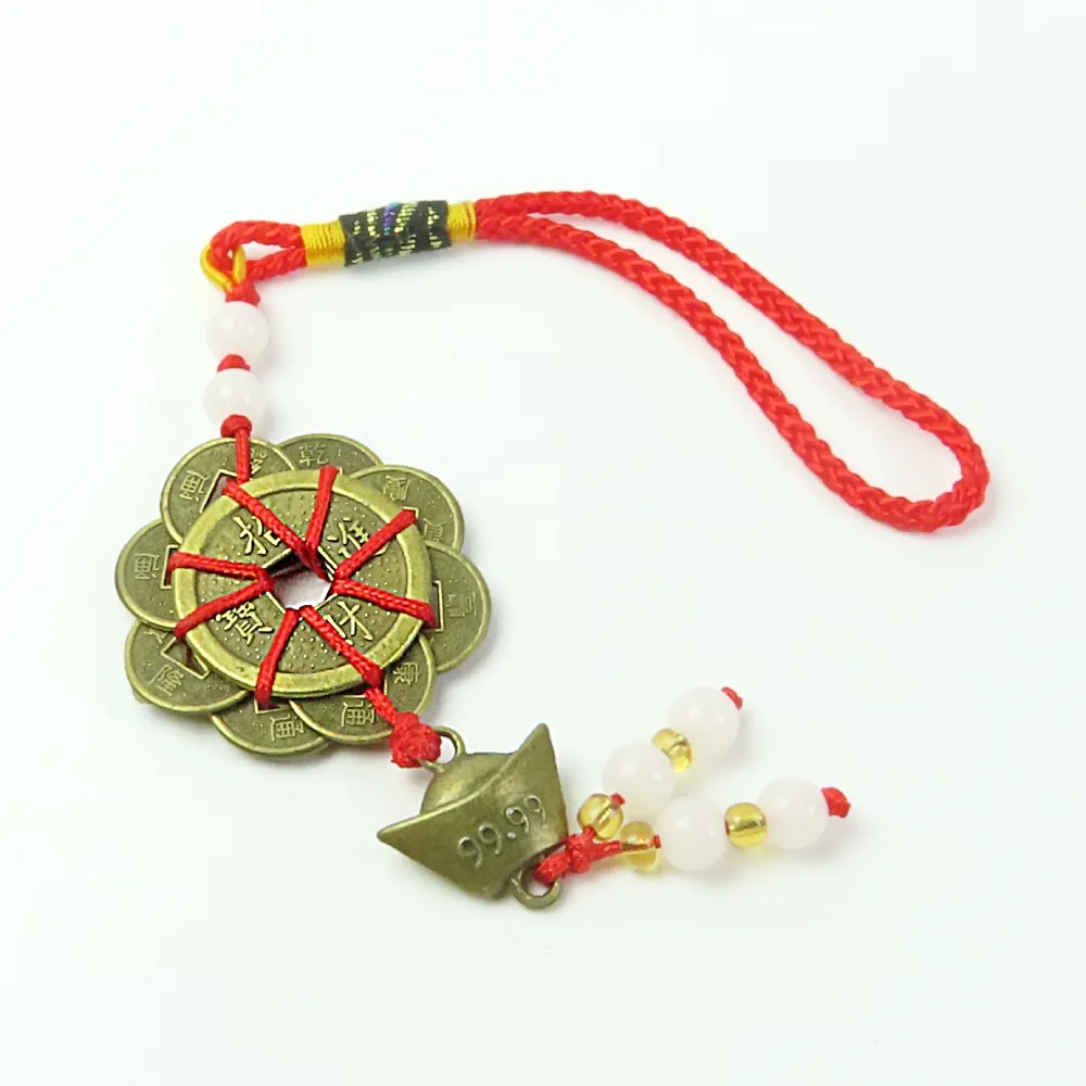 【開運工場】八卦山雷令符五帝錢避邪化煞風水吊飾 歷史價格詳細信息