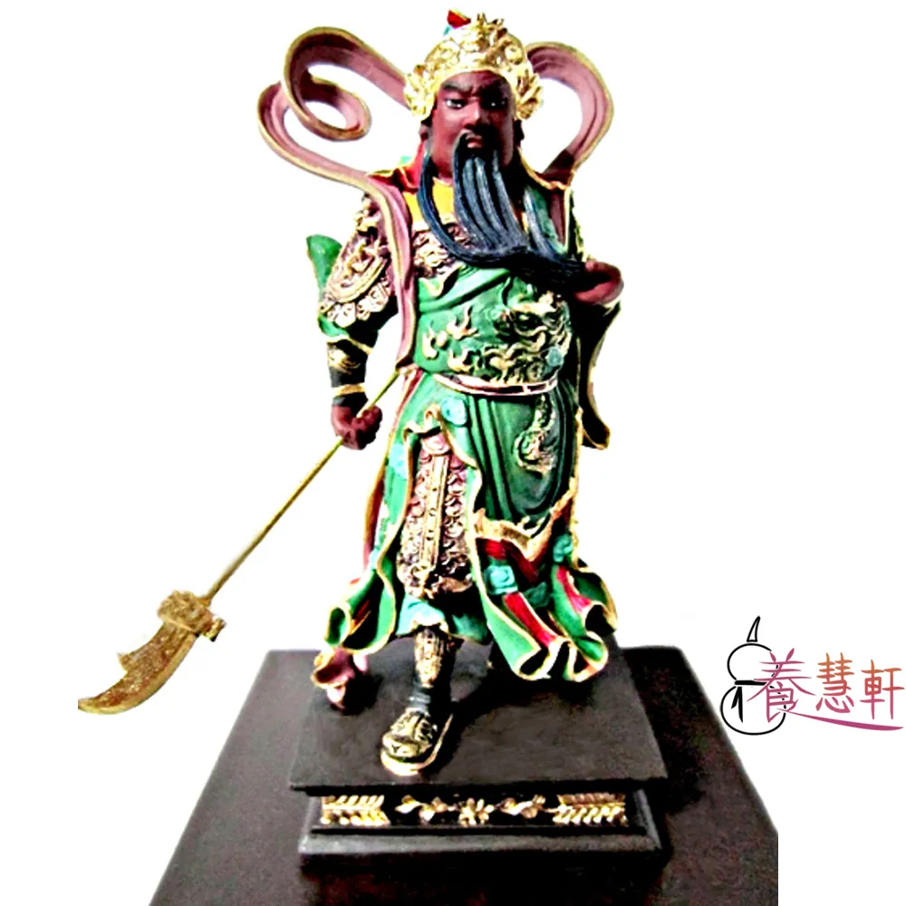 【養慧軒】金剛砂陶土精雕佛像  玄天上帝(附木座) 歷史價格詳細信息