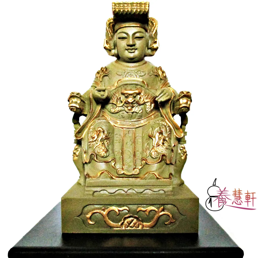 【養慧軒】金剛砂陶土精雕佛像  媽祖娘娘 歷史價格詳細信息