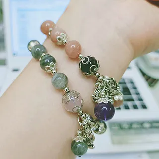 橙月光石 月光石 手鍊 手環 手珠 5mm 天然❤水晶玉石特賣#C447 歷史價格詳細信息