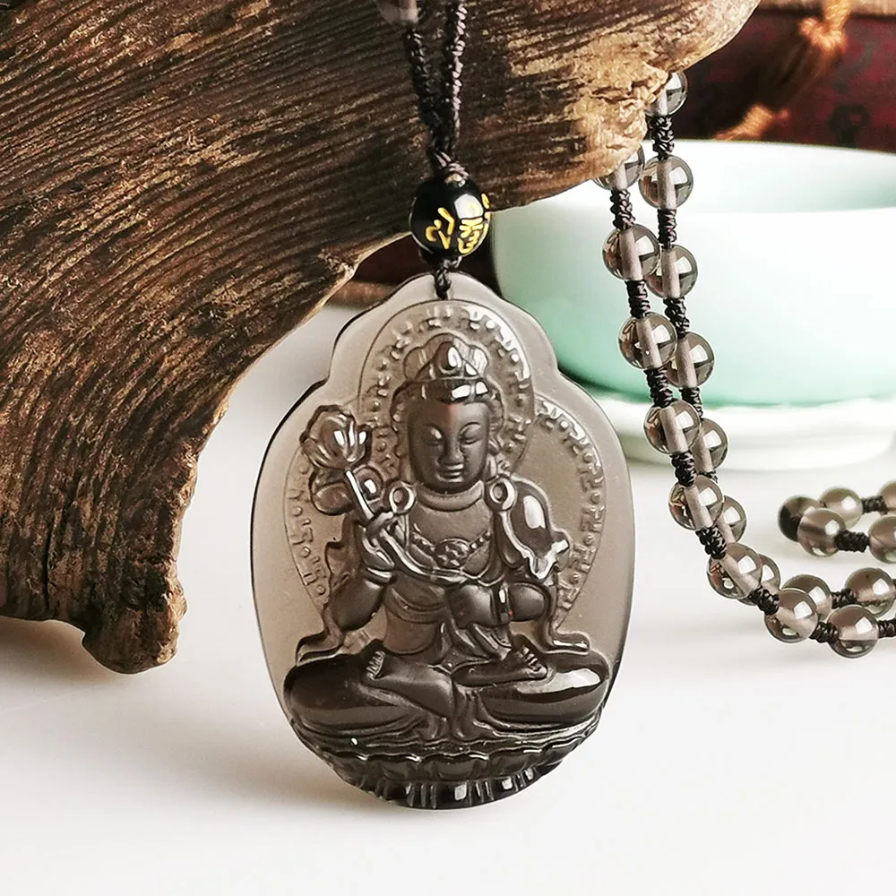 財神小舖【DSP-2884-5】生肖馬(大勢至菩薩)本命佛-頂級冰黑曜石項鍊(冰晶)《含開光》 歷史價格詳細信息