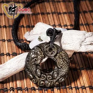 財神小舖【DSP-7401】富貴圓滿-黑曜石貔貅項鍊(風采)《含開光》 歷史價格詳細信息