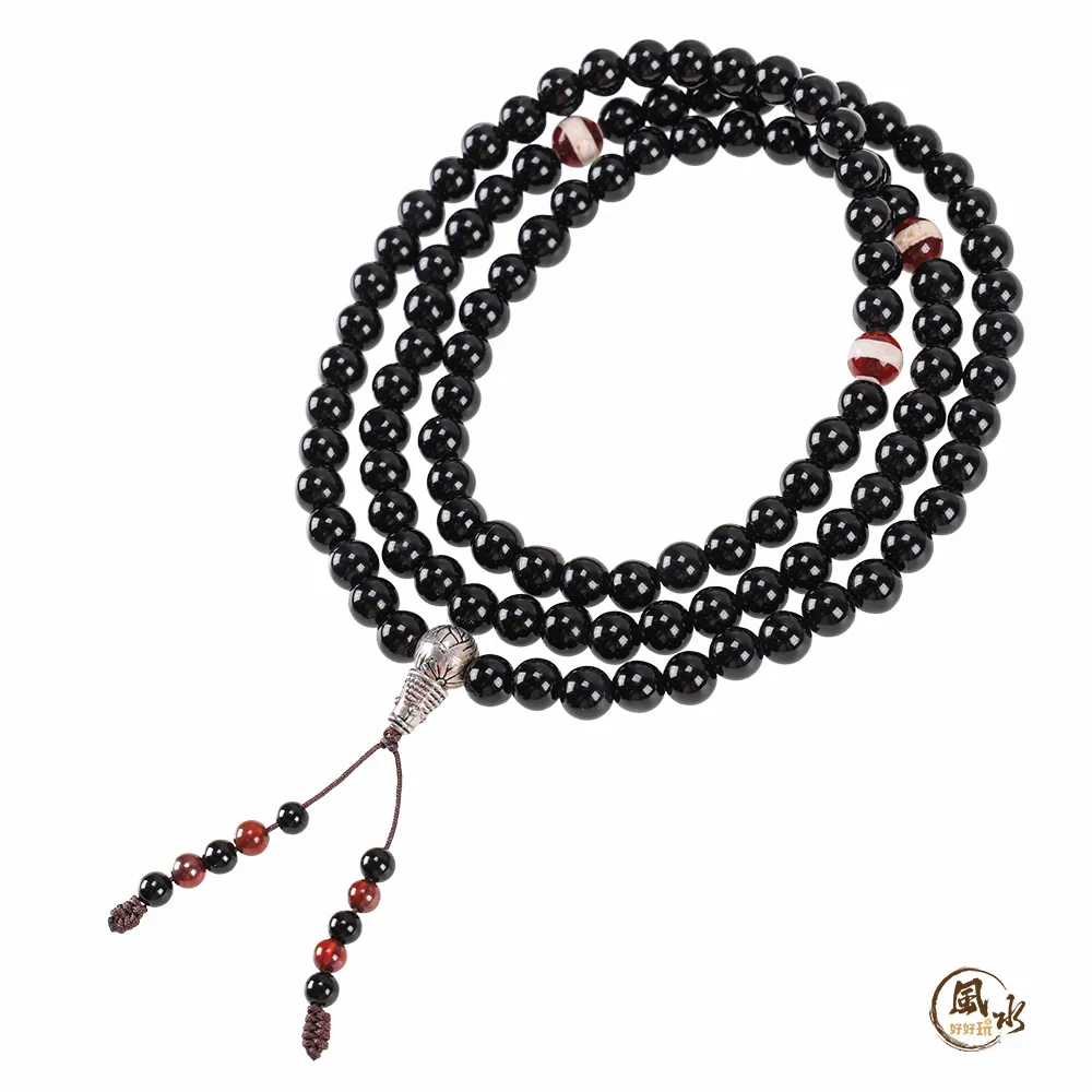 【風水好好玩】白瑪瑙招財避邪貔貅項鍊-五行(金) 歷史價格詳細信息