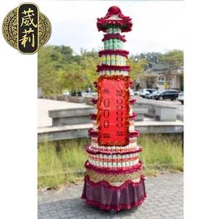 【葳莉】客製化 追思緬懷 9層平安米越光米LED柱(一對) 罐頭山 罐頭柱 歷史價格詳細信息