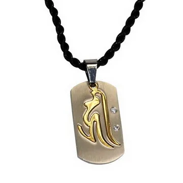 【普巴藏傳佛教文物】六字大明咒-鋼合金質感項鍊/吊墜/護身符(PB-N06) 歷史價格詳細信息