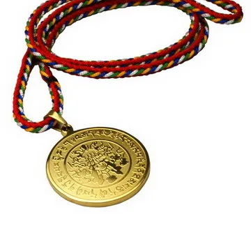 【普巴藏傳佛教文物】大白傘蓋心咒項鍊 吊墜 護身符(PB-N023) 歷史價格詳細信息