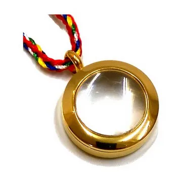 【十相自在】2.5公分 鋼合金放大鏡效果圓形嘎嗚盒-金色(小佛龕) 歷史價格詳細信息