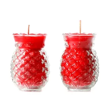 鳳梨蠟燭5號(1對) 1PC個 x 1【家樂福】 歷史價格詳細信息