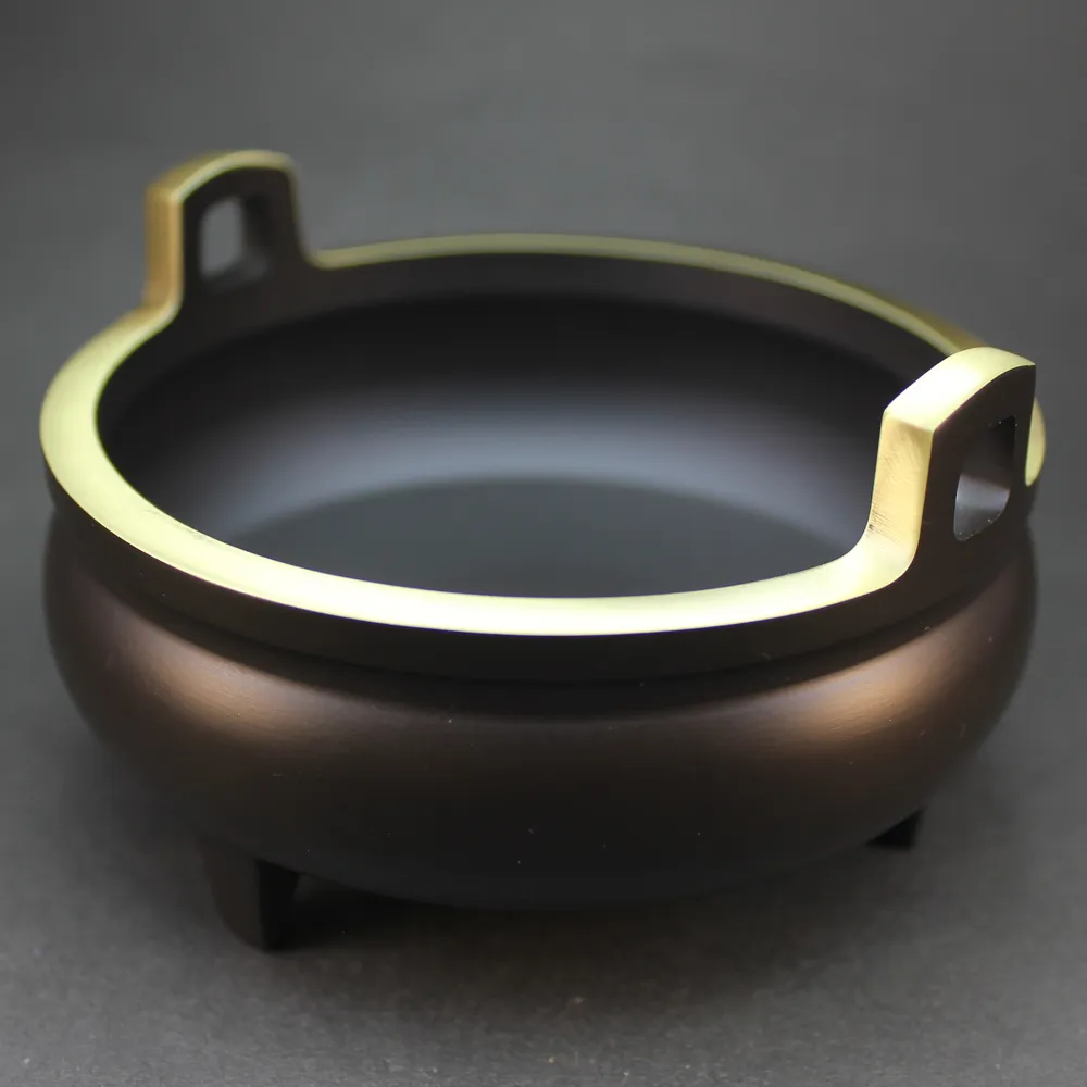 三足純銅香爐 薰香爐 薰香爐 塔香 盤香 鎮宅辟邪 歷史價格詳細信息