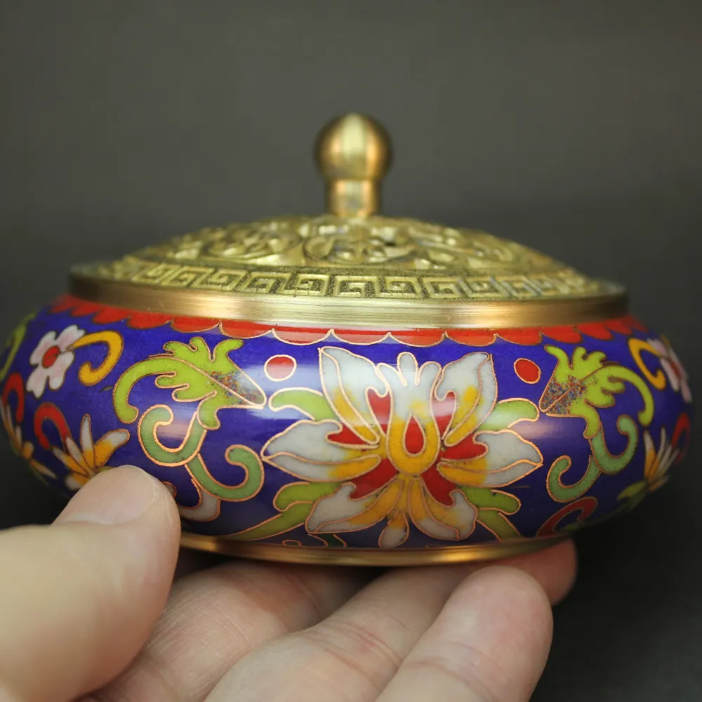 線香爐薰香爐藏式家用供佛用具銅合金密宗供奉雙鹿八吉祥臥香爐 歷史價格詳細信息