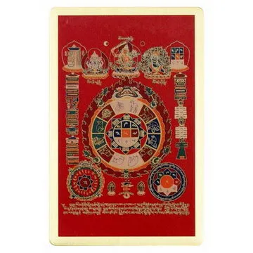 銅卡【文殊九宮八卦金銅卡】 神佛 普賢 觀音 菩薩 虛空藏 大日如來 含開光 馥瑰馨盛NS0276 歷史價格詳細信息