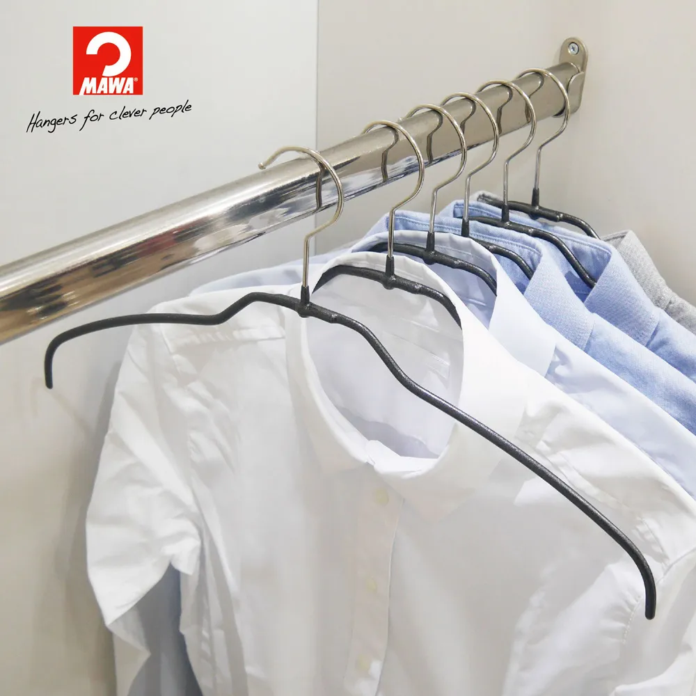 【德國MAWA】時尚無痕止滑衣架40cm(白色/40入) 歷史價格詳細信息