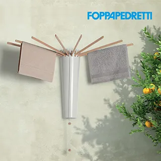 【FOPPAPEDRETTI】STAND-UP 折疊式複合吊衣桿 歷史價格詳細信息