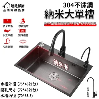 【匠藝家居】手工納米雙槽 水槽 洗手台 洗碗池 洗衣槽(納米抗菌不沾油 納米高質量加深水槽 雙重保護) 歷史價格詳細信息