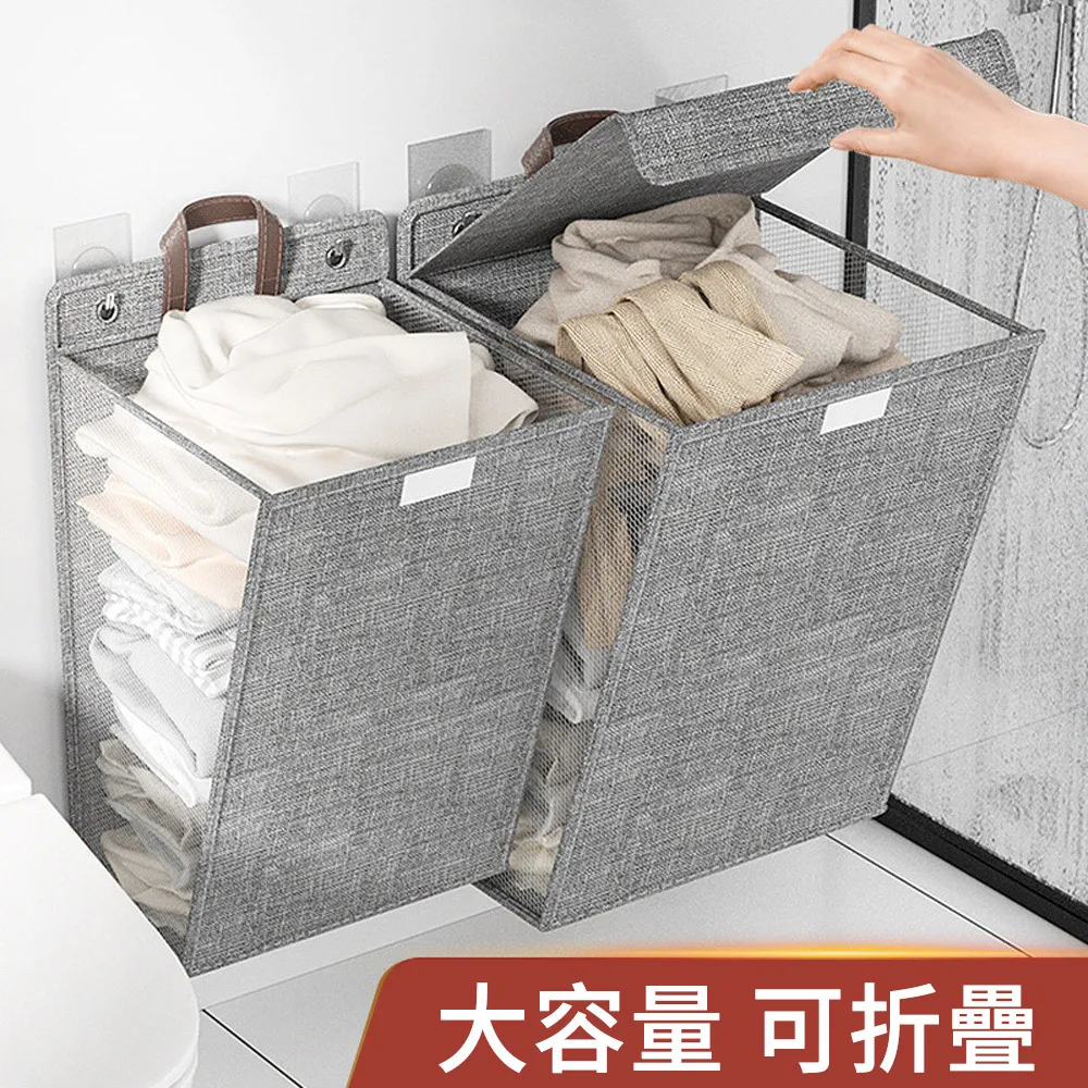 日式收納掛袋 雙面 吊掛收納袋  米/灰 15格/30格【佳瑪】外出用品  多格 襪子 內衣 衣櫃收納掛袋 歷史價格詳細信息