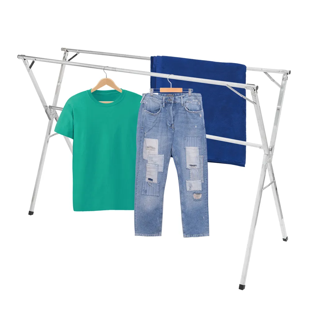 JoyLife嚴選 免安裝雙翼折疊不鏽鋼曬衣架 歷史價格詳細信息