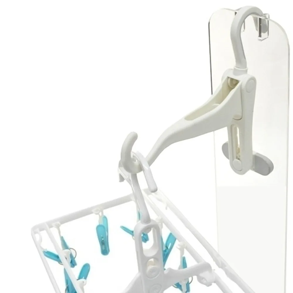 日本 aisen  室內外兩用多角度六連曬衣收納架 歷史價格詳細信息