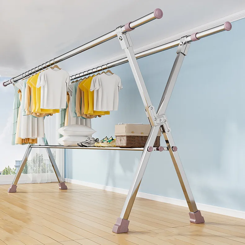 雙桿可升降升縮不鏽鋼晾衣架 歷史價格詳細信息