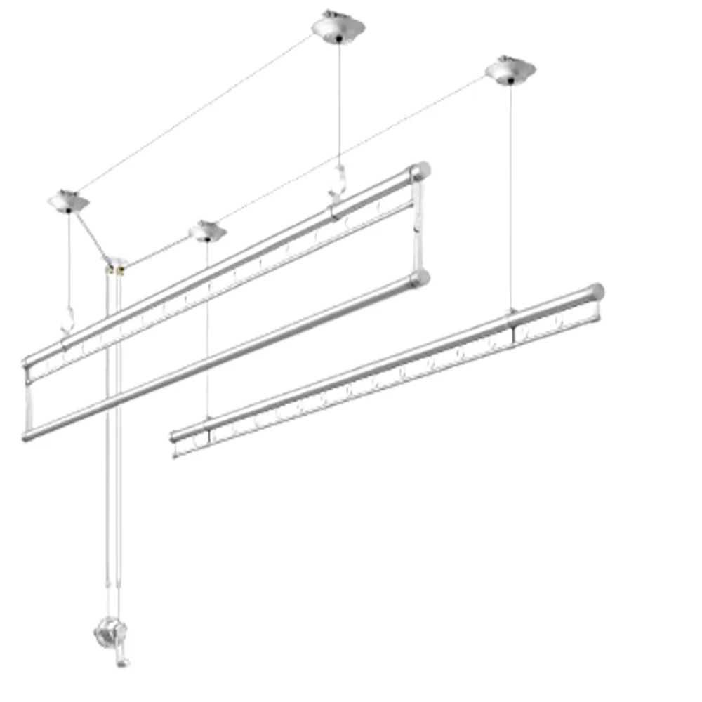 三桿不鏽鋼晾衣架 室內落地曬衣架 折疊伸縮曬被架 晾曬桿 歷史價格詳細信息
