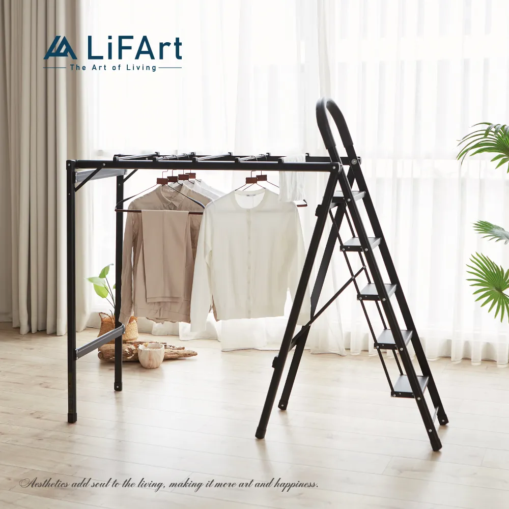 【LiFArt】萬用變形五階曬衣梯 歷史價格詳細信息