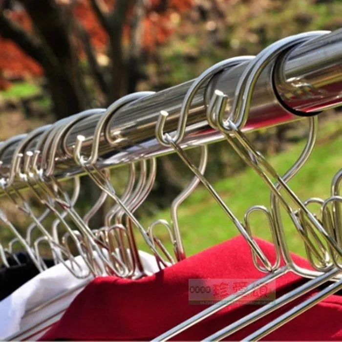 不銹鋼實心晾衣架45CM30入 歷史價格詳細信息