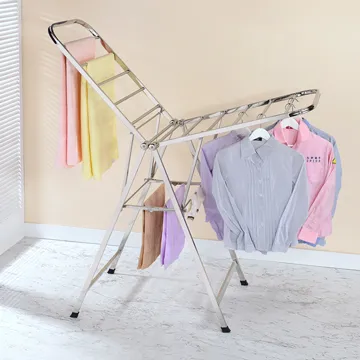 易居 不鏽鋼1.5米單桿方管免組裝Y字型曬衣架 歷史價格詳細信息