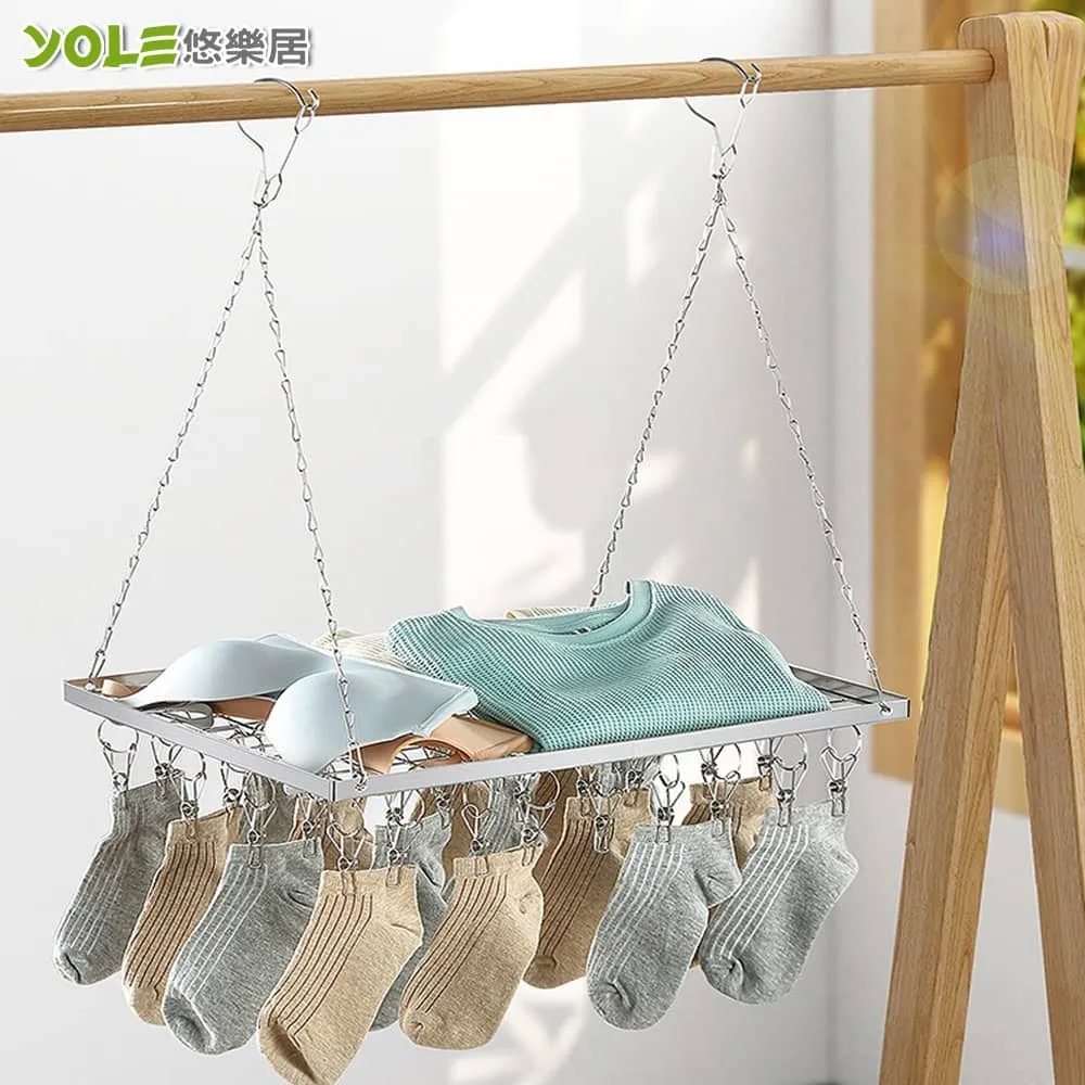 YOLE悠樂居-201不鏽鋼免釘掛勾式晾被伸縮曬衣桿120-225cm(1支)#1228057 歷史價格詳細信息