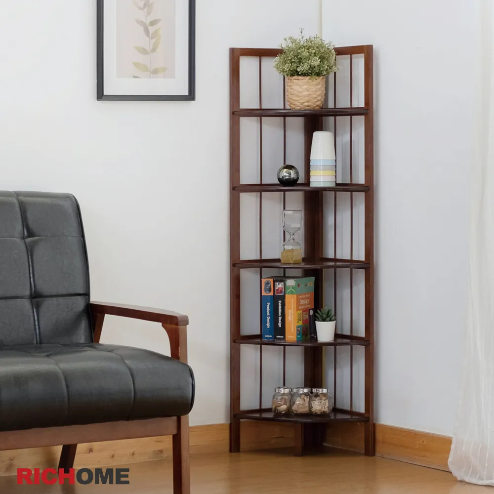 【RICHOME】雅莉竹製五層角落架 價格比較,價格查詢,歷史價格詳細信息