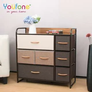 【YOUFONE】日式麻布多樣式三層式抽屜收納/衣物櫃-清新白款 歷史價格詳細信息