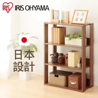 【IRIS】時尚分層棕色收納架-寬40公分OWR-400(日式/分層/收納架/書櫃收納) 歷史價格詳細信息