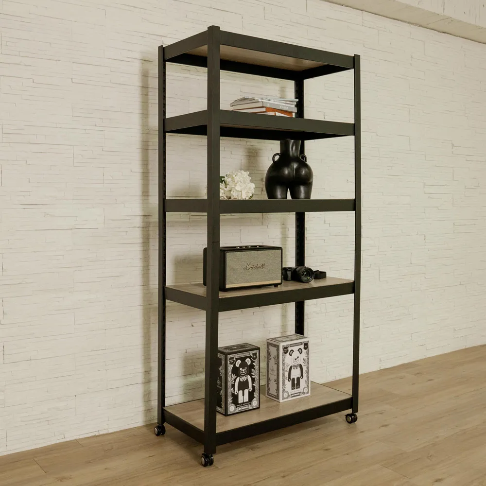 【ikloo】工業風木板三層收納推車 收納置物推車 附上置物木板 全鐵製 歷史價格詳細信息