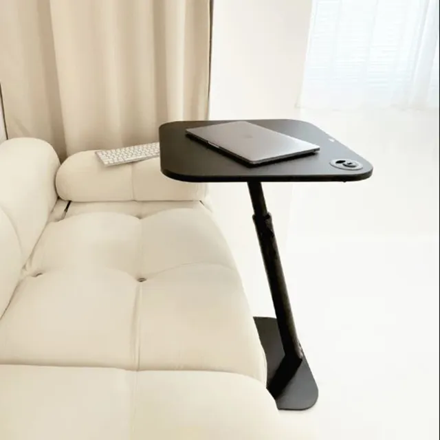 【aka】移動式坐站氣壓升降桌-黑色 (電腦桌/辦公桌/萬用桌/客廳桌/書桌) 歷史價格詳細信息