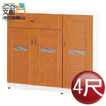 【文創集】康喬灰貓抓皮革L型沙發組合(四人座＋椅凳組合) 歷史價格詳細信息