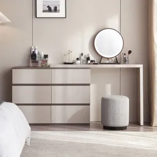 林氏木業簡約雙色岩板可伸縮收納電視櫃 OV2M-原木色 歷史價格詳細信息